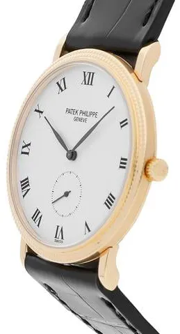 Patek Philippe Calatrava 3919J-001 33mm Yellow gold White 1