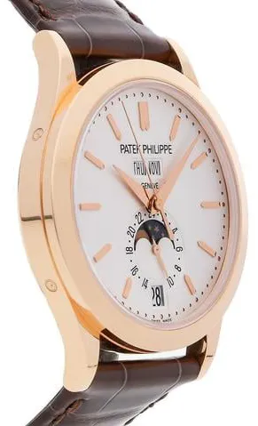 Patek Philippe Annual Calendar 5396R-011 38mm Rose gold Silver 2