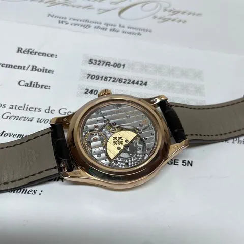 Patek Philippe Perpetual Calendar 5327R-001 39mm Rose gold White 13