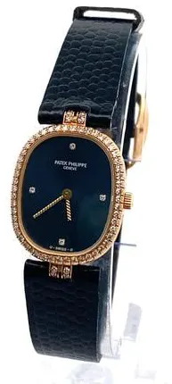 Patek Philippe Ellipse 4698 28.5mm Yellow gold Blue 1