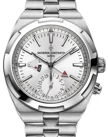 Vacheron Constantin Overseas Dual Time 7900V/110A-B333 41mm Stainless steel Silver