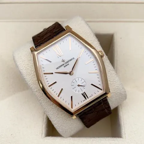 Vacheron Constantin Malte 82230/000R-9963 47.5mm Rose gold Silver 2