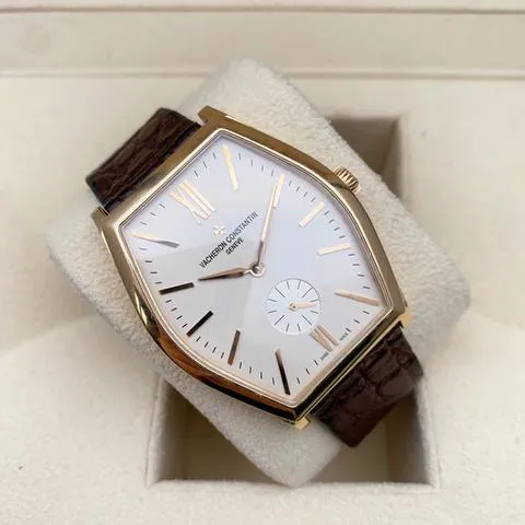 Vacheron Constantin Malte 82230/000R-9963 47.5mm Rose gold Silver 4