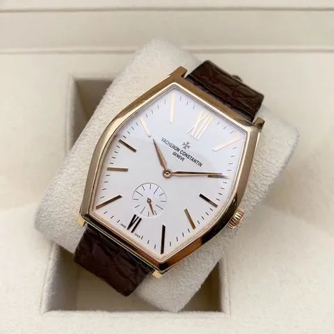 Vacheron Constantin Malte 82230/000R-9963 36.5mm Rose gold Silver 1