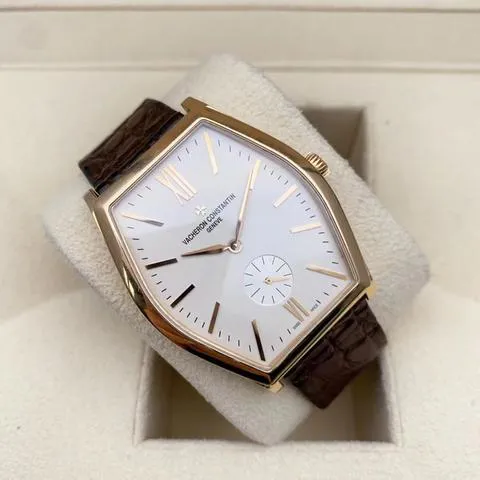 Vacheron Constantin Malte 82230/000R-9963 36.5mm Rose gold Silver 4