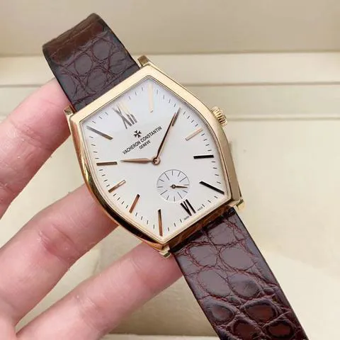 Vacheron Constantin Malte 82230/000R-9963 36.5mm Rose gold Silver 6