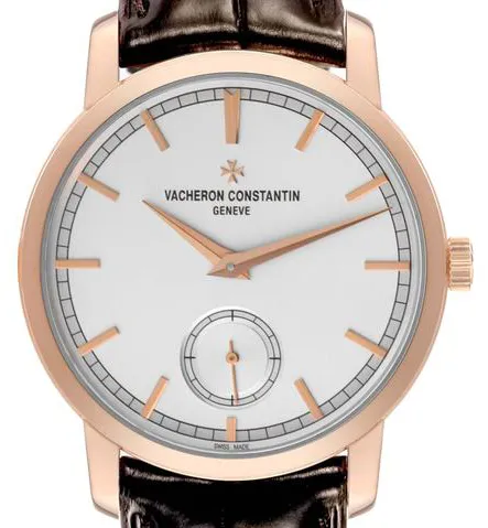 Vacheron Constantin Traditionnelle 82172/000R-9382 38mm Rose gold Silver