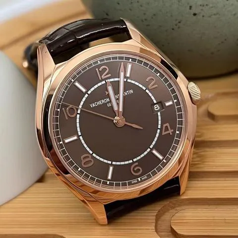 Vacheron Constantin Fiftysix 4600E/000R-B576 40mm Rose gold Brown 1