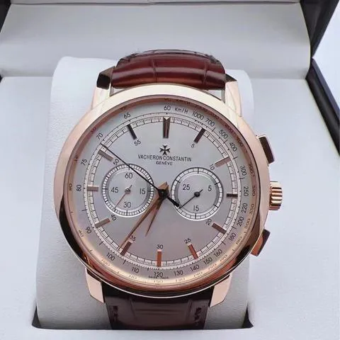 Vacheron Constantin Traditionnelle 47192/000R-9352 42mm Rose gold Silver