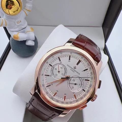 Vacheron Constantin Traditionnelle 47192/000R-9352 42mm Rose gold Silver 1