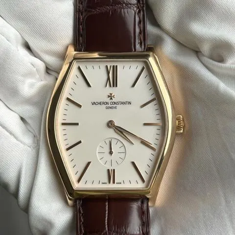 Vacheron Constantin Malte 82130/000r-9755 36.5mm Rose gold Silver