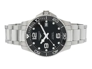 Longines HydroConquest L37804566 Stainless steel Black