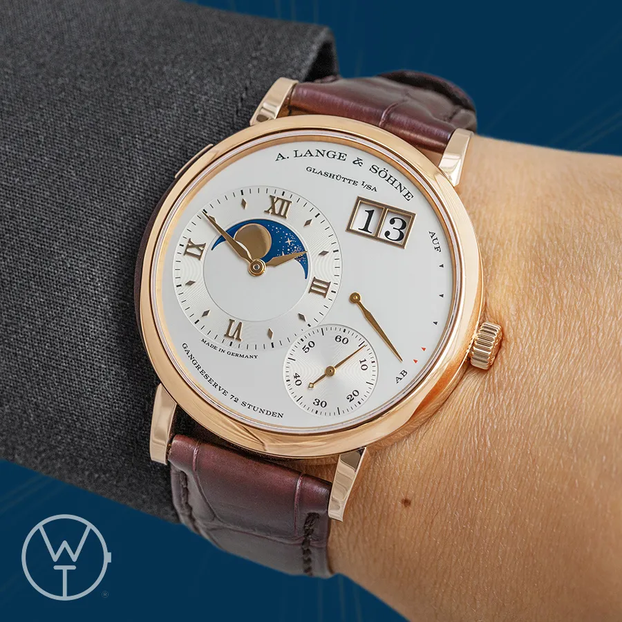 A. Lange & Söhne Grand Lange 1 139.032 41mm Rose gold Silver 1