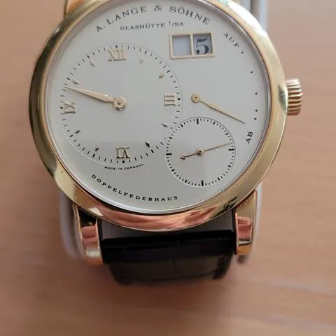 A. Lange & Söhne Lange 1 101.021 38mm Yellow gold Silver