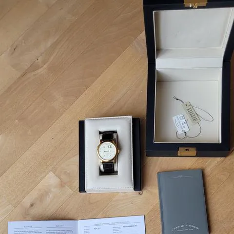 A. Lange & Söhne Lange 1 101.021 38mm Yellow gold Silver 1