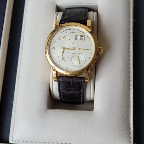 A. Lange & Söhne Lange 1 101.021 38mm Yellow gold Silver 4