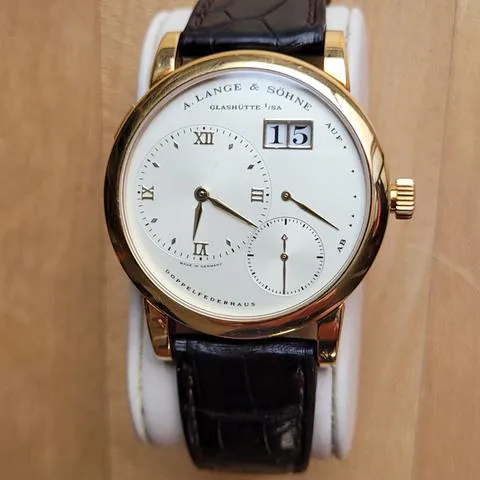 A. Lange & Söhne Lange 1 101.021 38mm Yellow gold Silver 13