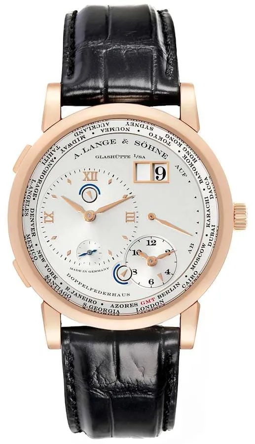 A. Lange & Söhne Lange 1 116.032 42mm Rose gold Silver