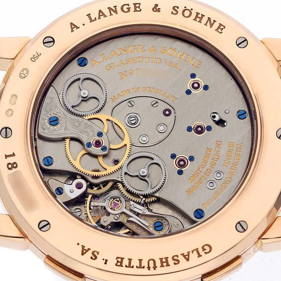 A. Lange & Söhne Lange 1 116.032 42mm Rose gold Silver 3