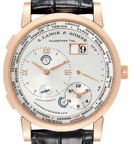 A. Lange & Söhne Lange 1 116.032 42mm Rose gold Silver