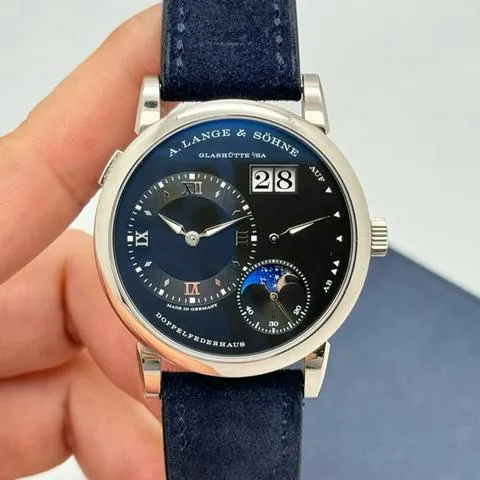 A. Lange & Söhne Lange 1 192.029 38.5mm White gold Black