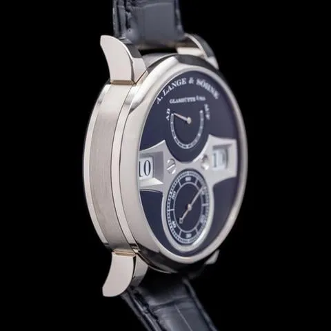 A. Lange & Söhne Lange Zeitwerk 140.029 42mm White gold Black 1