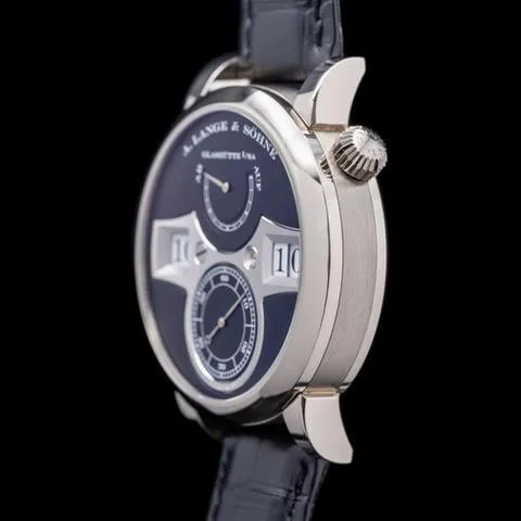 A. Lange & Söhne Lange Zeitwerk 140.029 42mm White gold Black 2