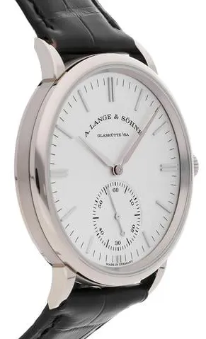 A. Lange & Söhne Saxonia 380.027 38mm White gold Silver 2