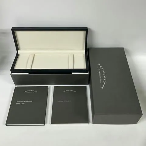 A. Lange & Söhne Saxonia 380.027 38mm White gold Silver 5