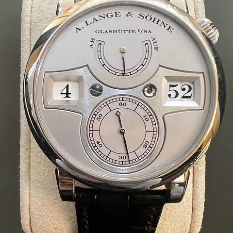 A. Lange & Söhne Zeitwerk 140.025 42mm Platinum Silver