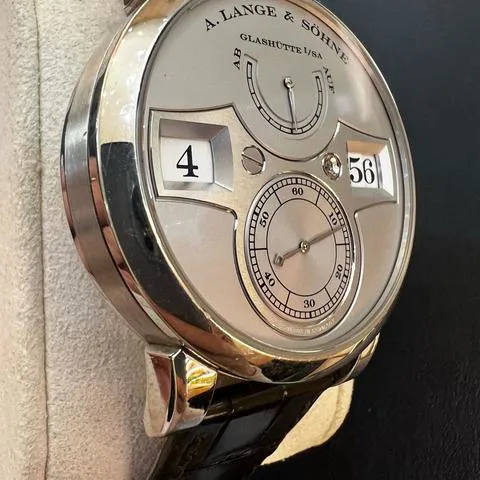 A. Lange & Söhne Zeitwerk 140.025 42mm Platinum Silver 3