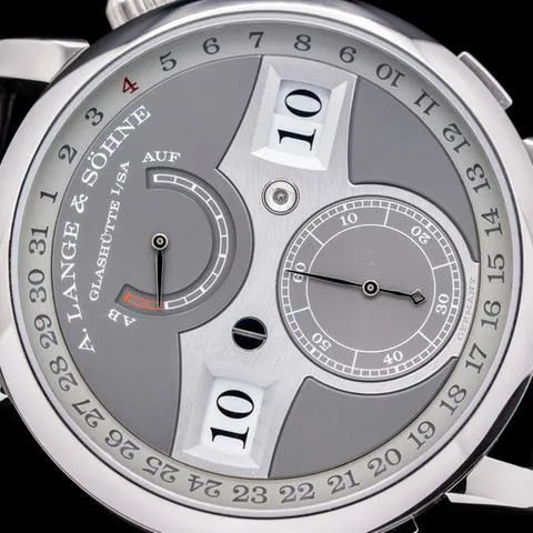 A. Lange & Söhne Zeitwerk 148.038 45mm White gold Gray 4