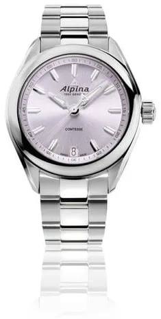 Alpina Alpiner AL-240LP2C6B 34mm Stainless steel Purple