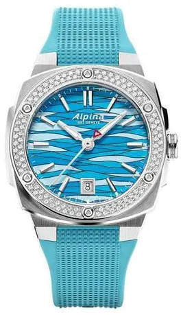 Alpina Alpiner AL-220LNWP2AED6 34mm Stainless steel Blue