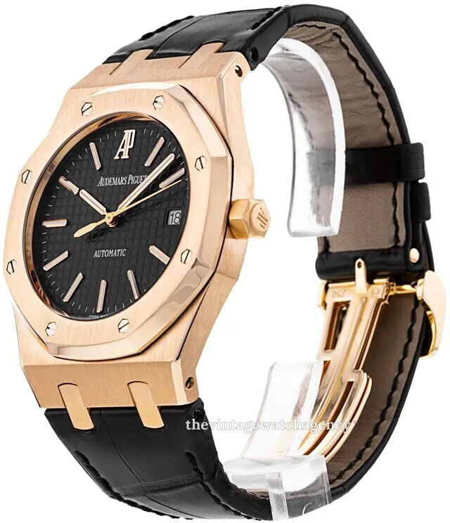 Audemars Piguet Royal Oak 15300OR.OO.D002CR.01 39mm Rose gold Black 1