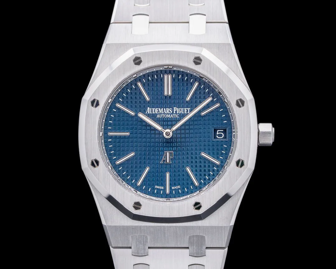 Audemars Piguet Royal Oak 16202ST.OO.1240ST.01 39mm Stainless steel Blue