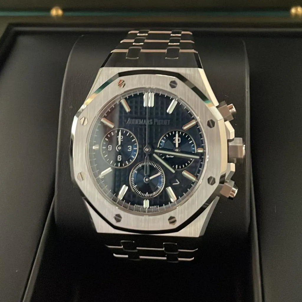 Audemars Piguet Royal Oak 26715ST.OO.1356ST.01 38mm Stainless steel Blue