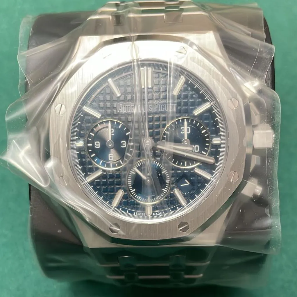 Audemars Piguet Royal Oak 26715ST.OO.1356ST.01 38mm Stainless steel Blue 3