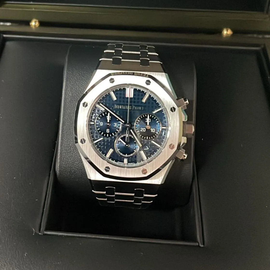 Audemars Piguet Royal Oak 26715ST.OO.1356ST.01 38mm Stainless steel Blue 5