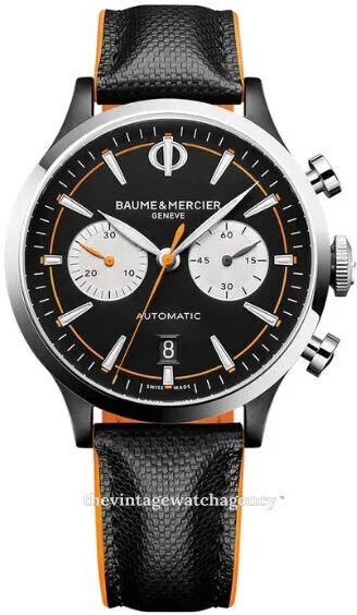 Baume & Mercier Capeland M0A10451 42mm Stainless steel Black