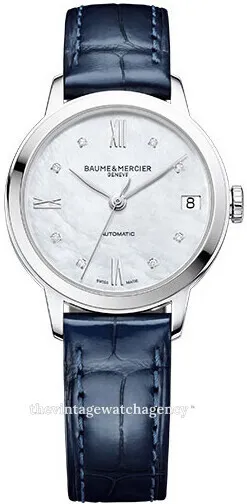 Baume & Mercier Classima M0A10545 31mm Stainless steel White