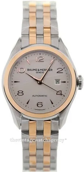 Baume & Mercier Clifton M0A10152 30mm Stainless steel Silver