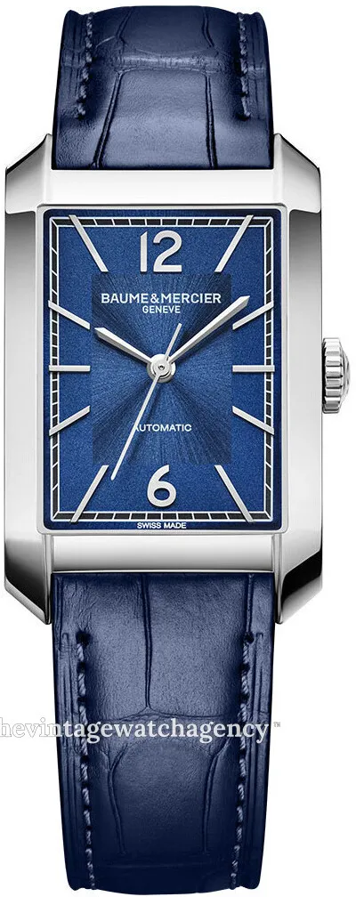 Baume & Mercier Hampton M0A10732 Stainless steel Blue