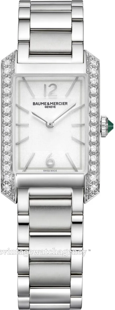 Baume & Mercier Hampton MOA10631 Stainless steel White