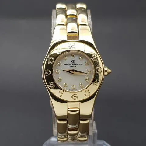 Baume & Mercier Linea MV045153 0mm Yellow gold Mother-of-pearl