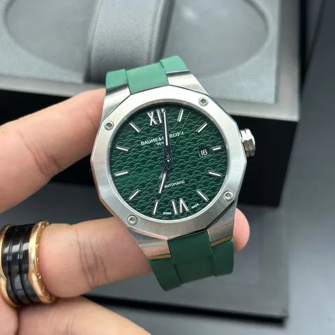 Baume & Mercier Riviera M0A10618 42mm Stainless steel Green 1