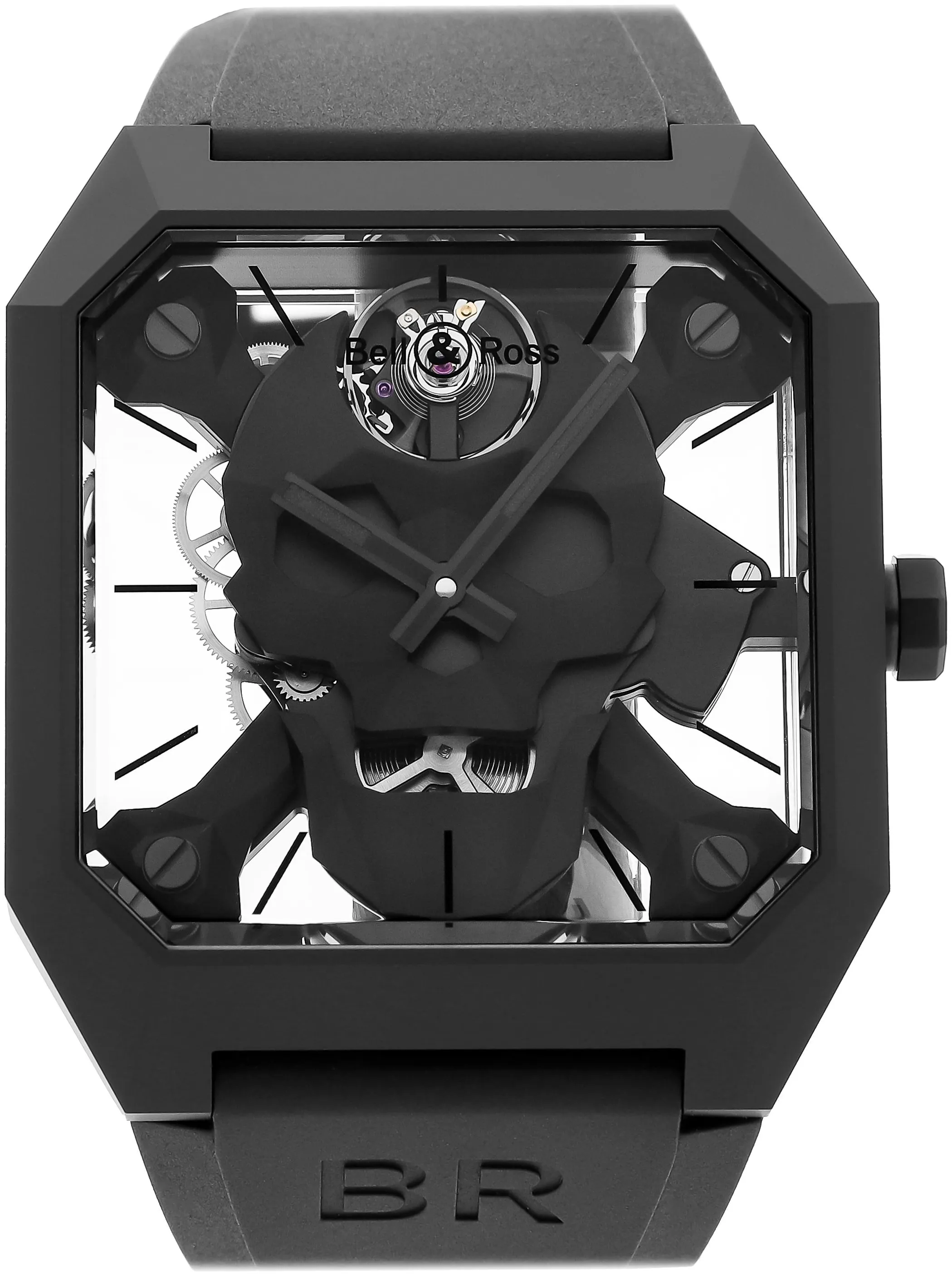 Bell & Ross BR 01 BR01-CSK-CE/SRB 45mm Black ceramic Black