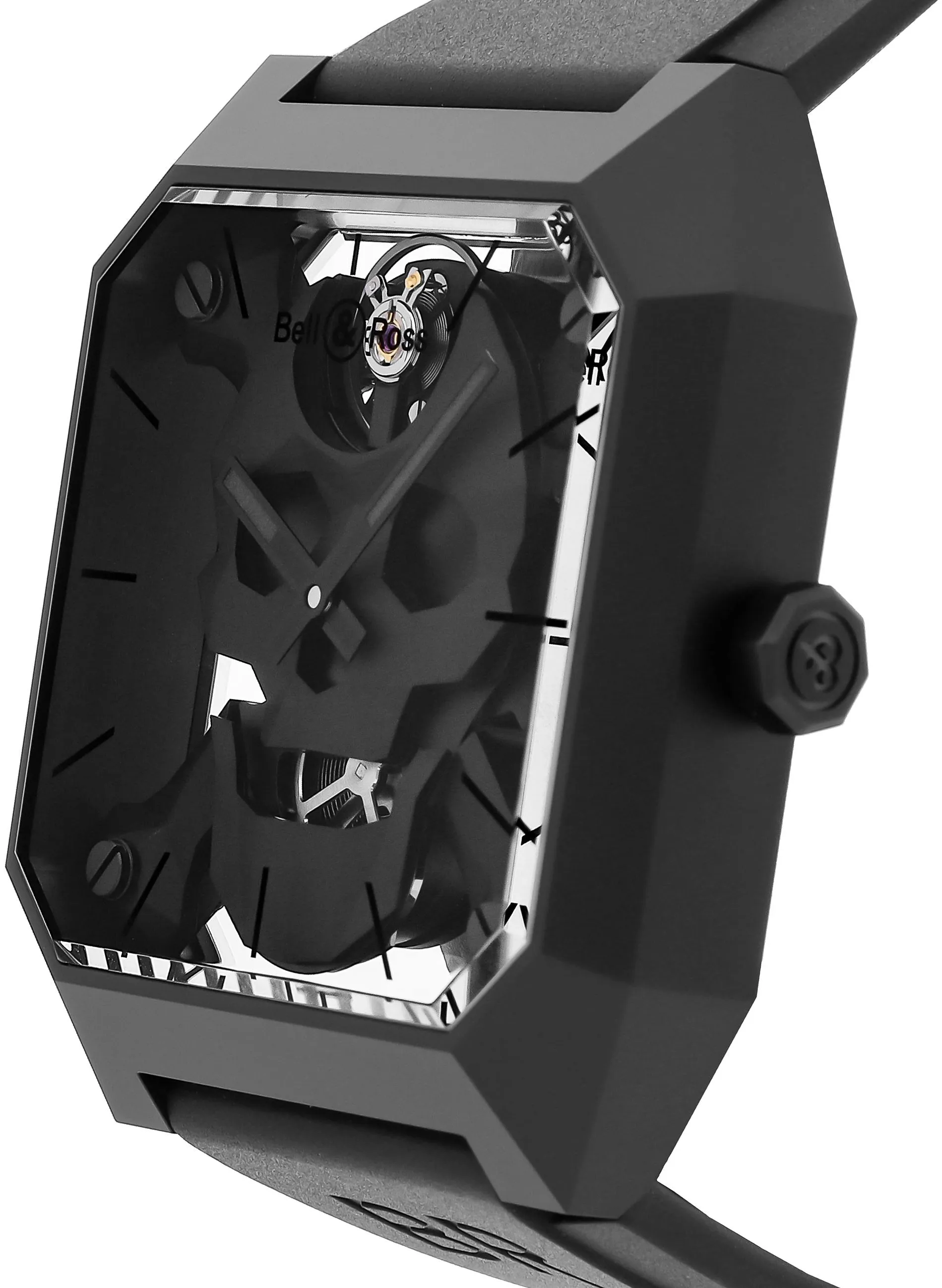 Bell & Ross BR 01 BR01-CSK-CE/SRB 45mm Black ceramic Black 1