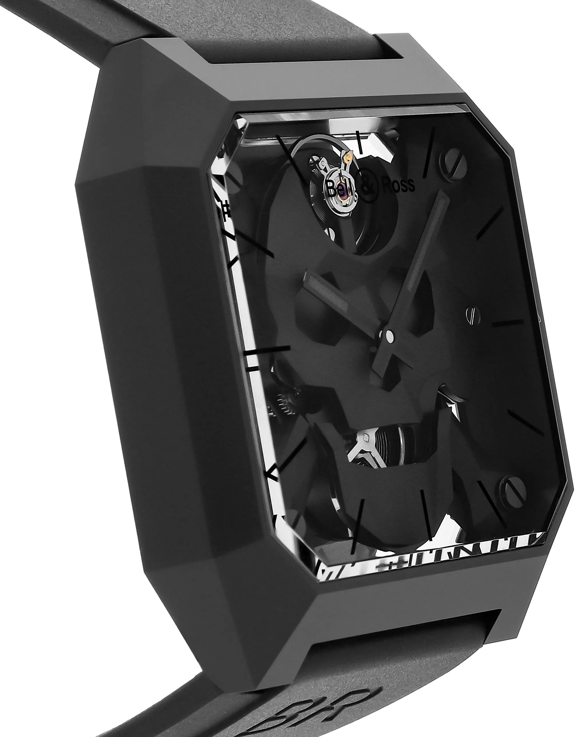 Bell & Ross BR 01 BR01-CSK-CE/SRB 45mm Black ceramic Black 2