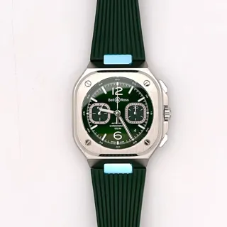 Bell & Ross BR 05 Chrono Green Steel BR05-GN-ST/SRB Stainless steel Green